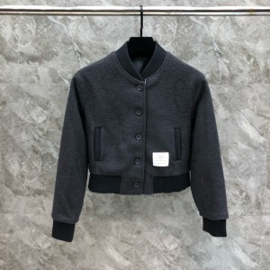 톰브라운 여자 양모 자켓