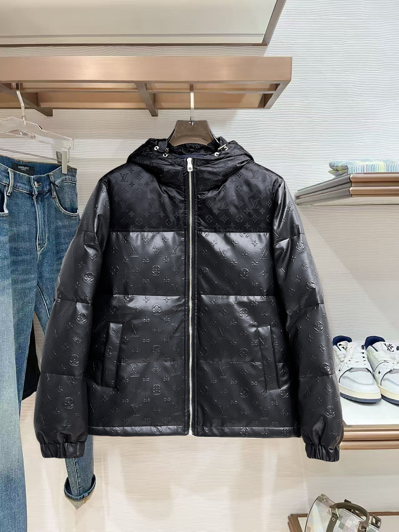 루이비통 남자 패딩