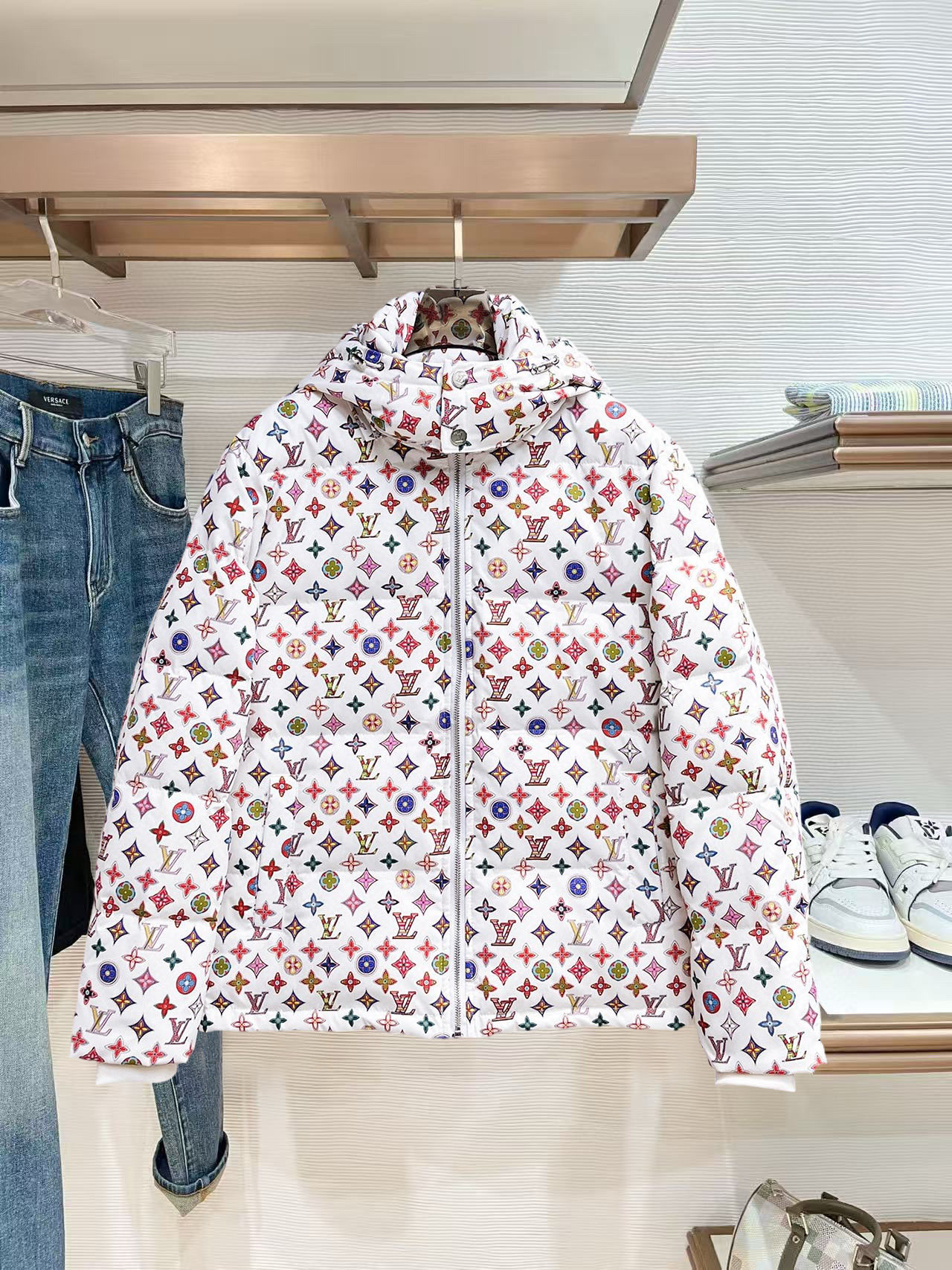 루이비통 남자 패딩