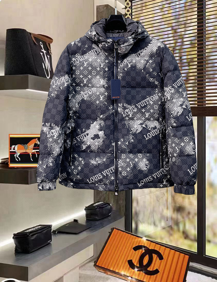 루이비통 남자 패딩