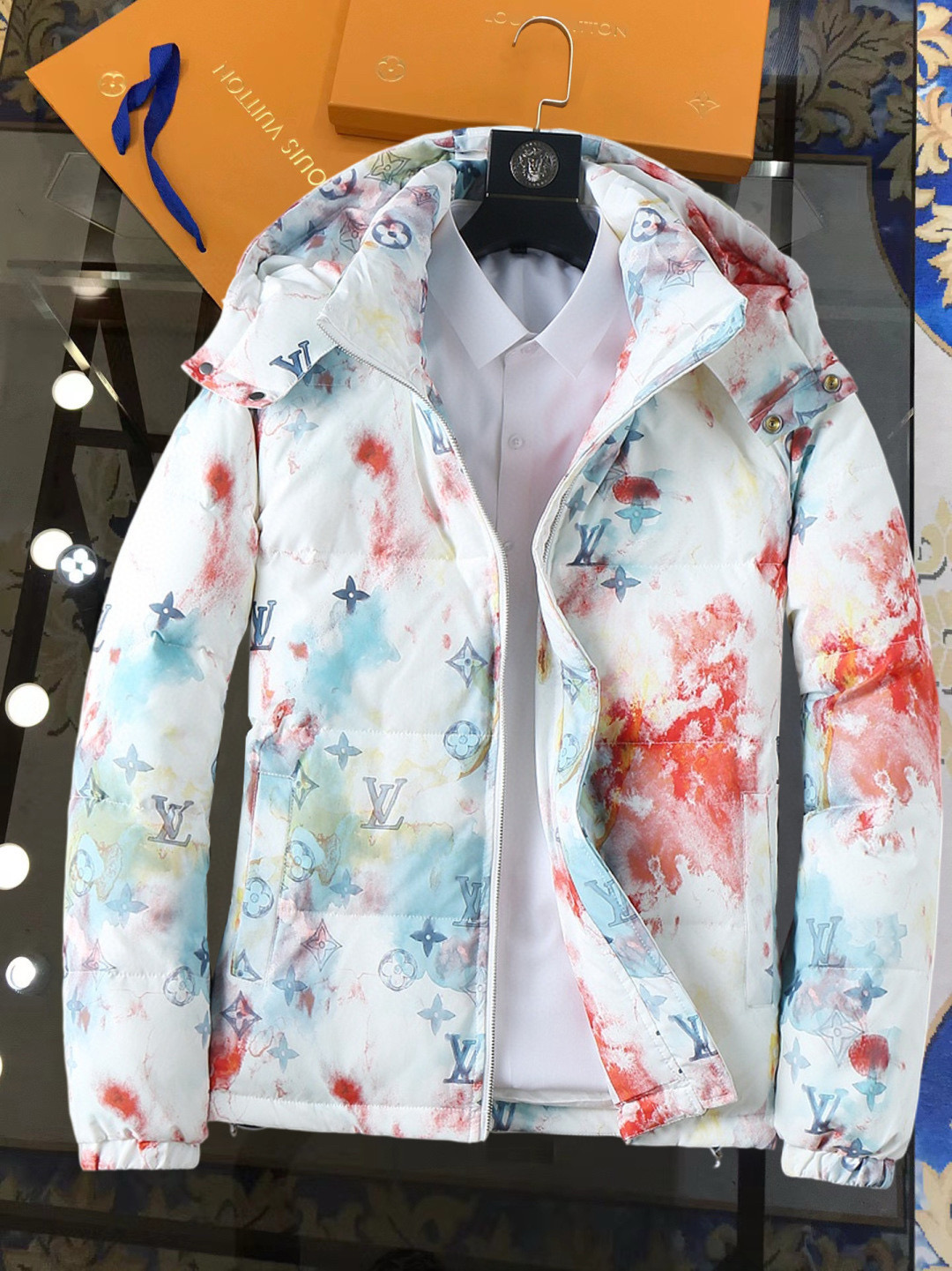 루이비통 남자 패딩