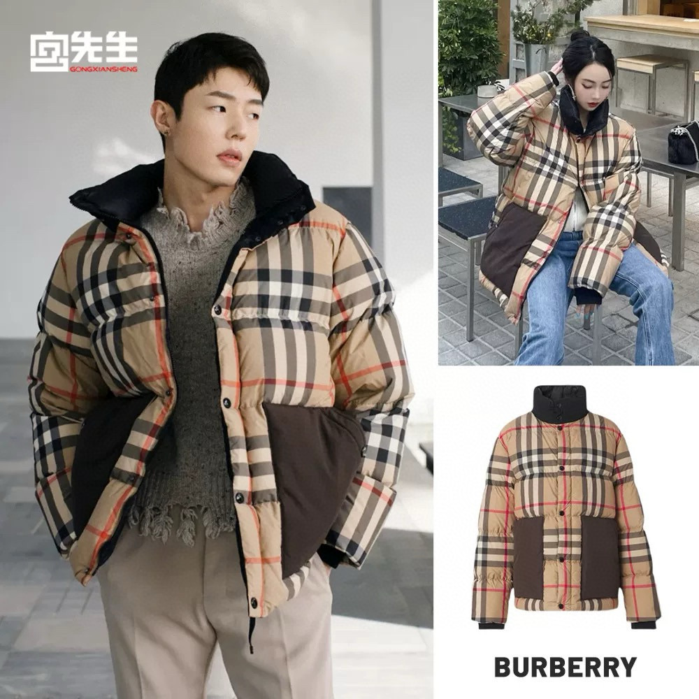 버버리 남녀공용 패딩