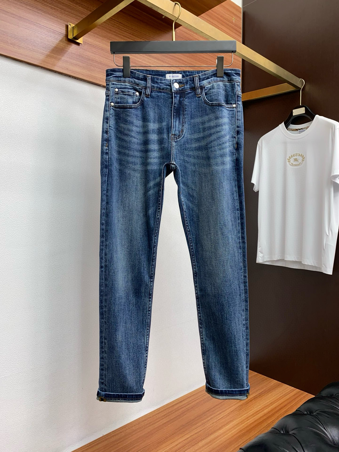 버버리 남자 청바지