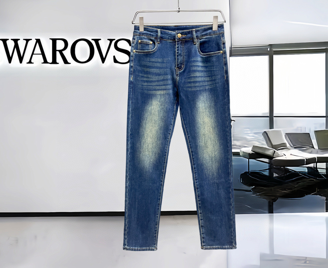 버버리 남자 청바지