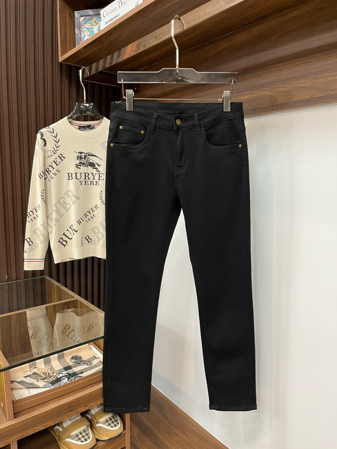 버버리 남자 청바지
