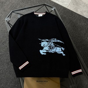 버버리 남자 니트