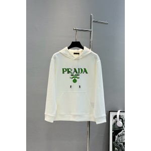 프라다 2컬러 남자 후드티