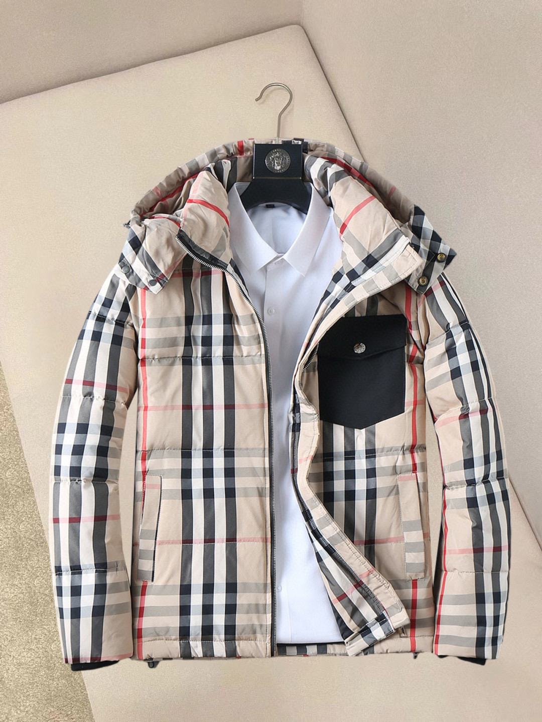버버리 남자 패딩