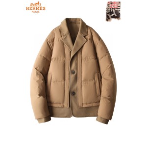 에르메스 2컬러 남자 패딩