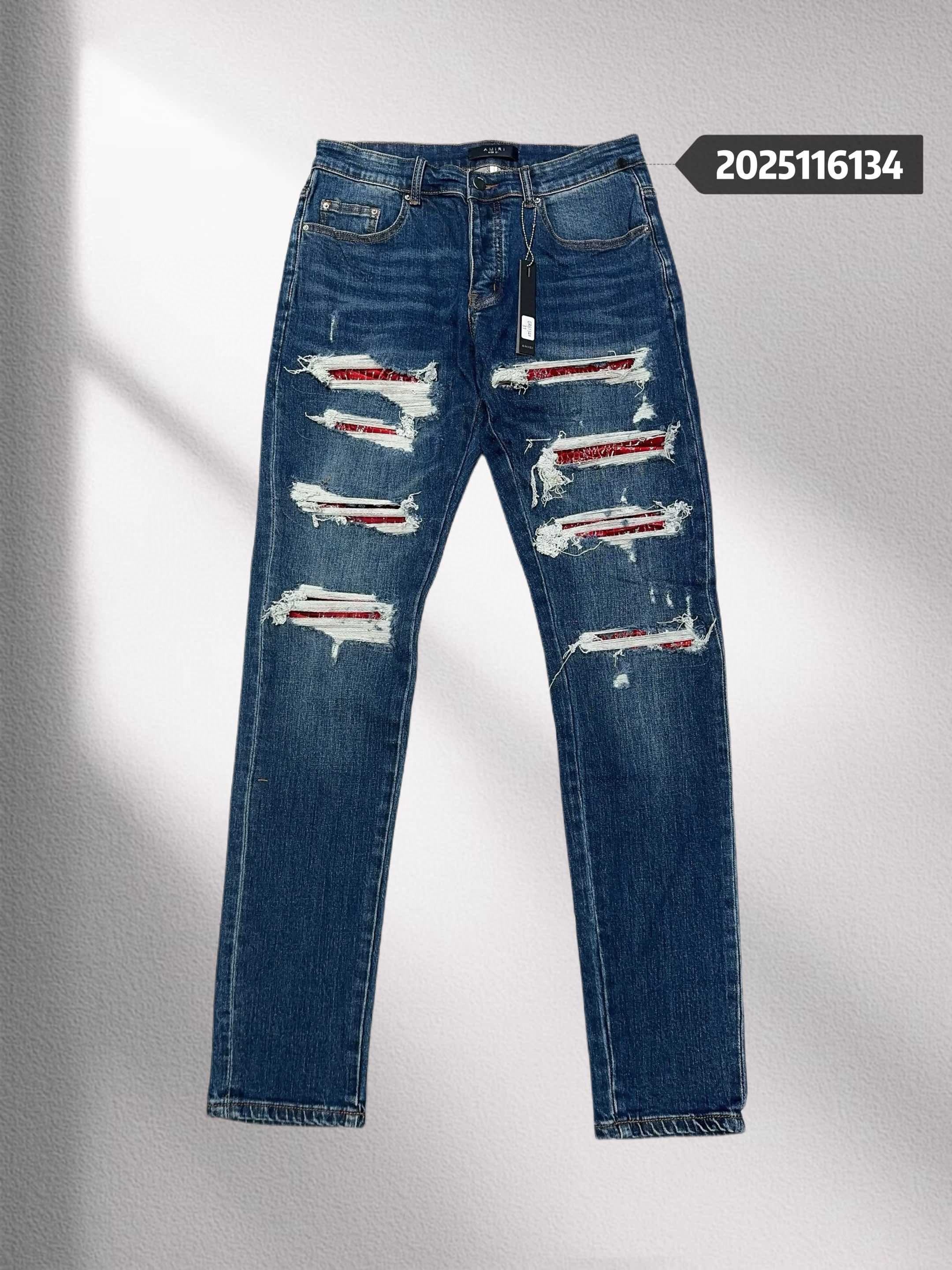 아미 아미리 남녀공용 청바지