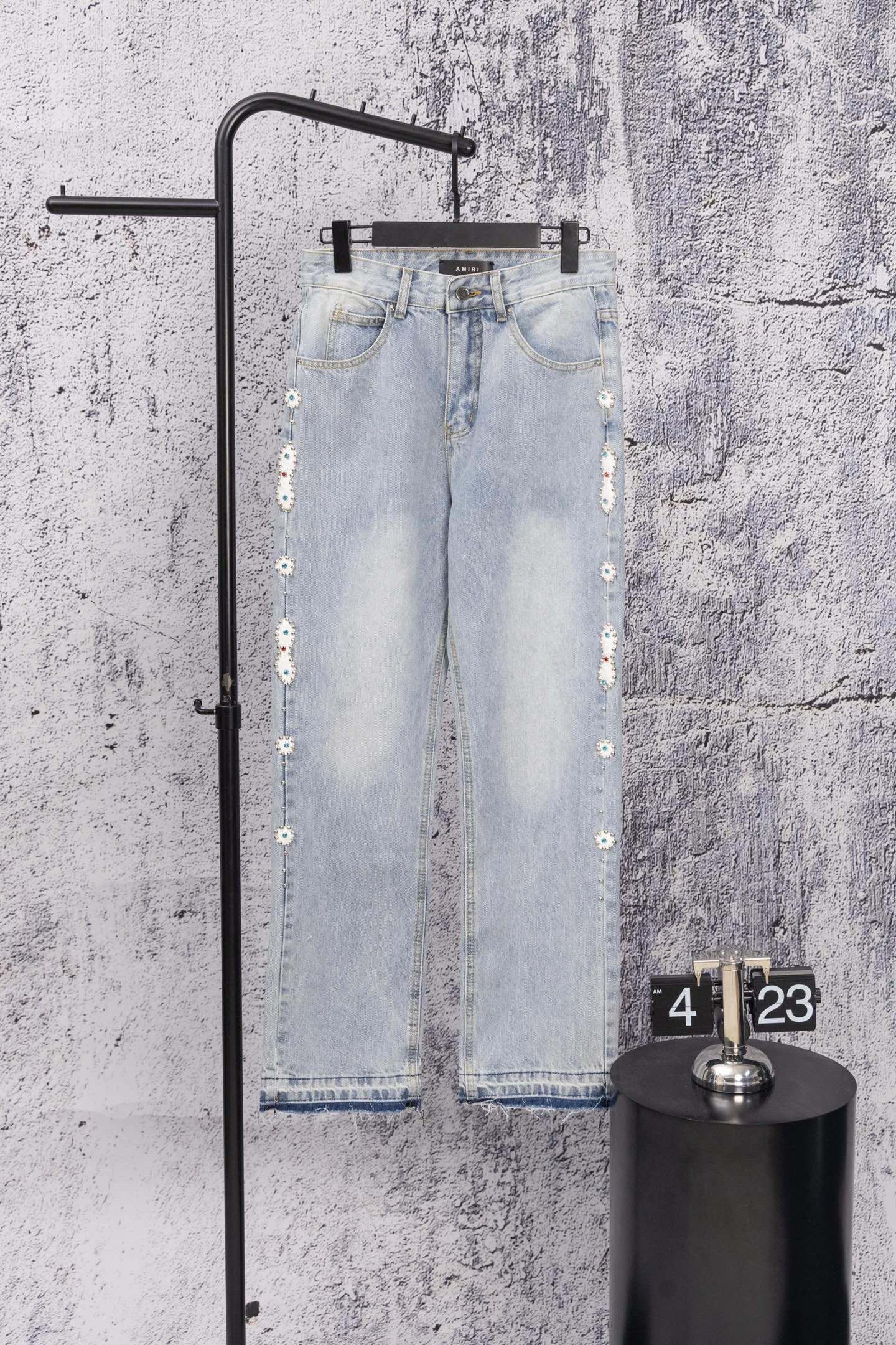 아미 아미리 남녀공용 청바지