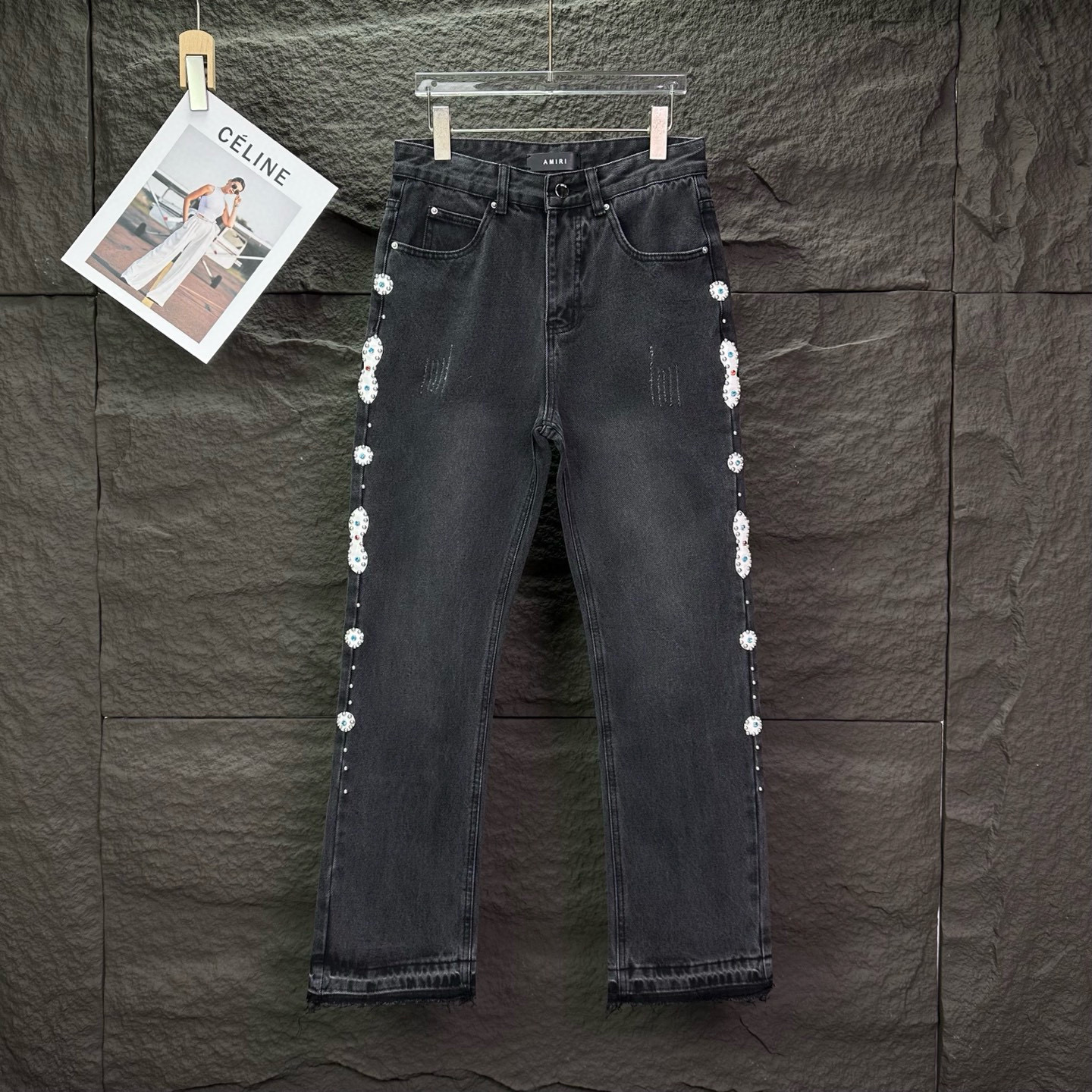 아미 아미리 남녀공용 청바지