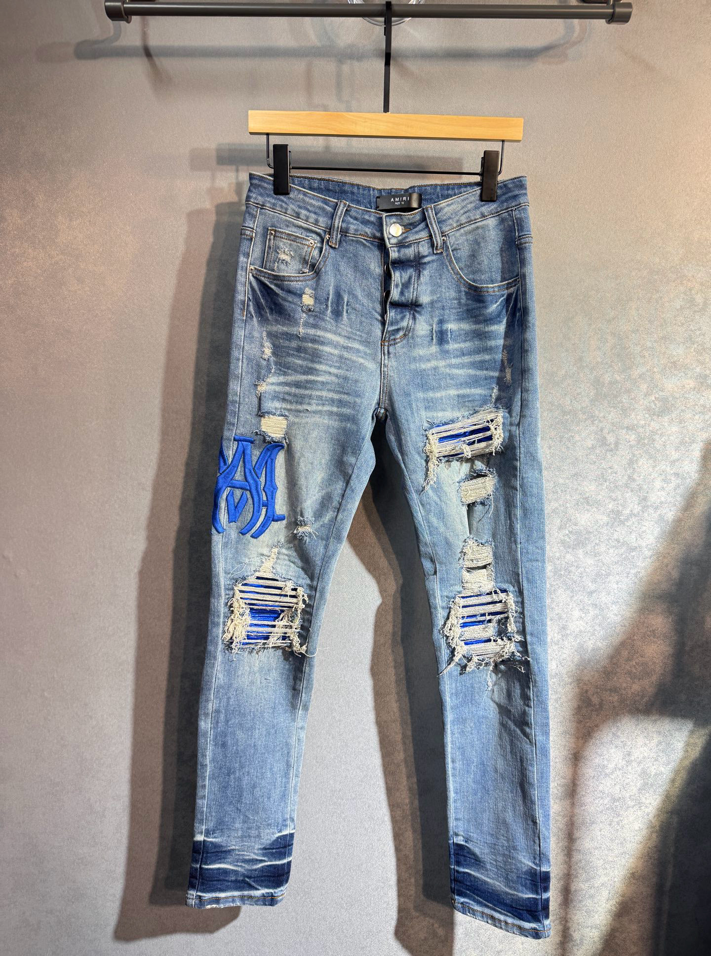 아미 아미리 남녀공용 청바지