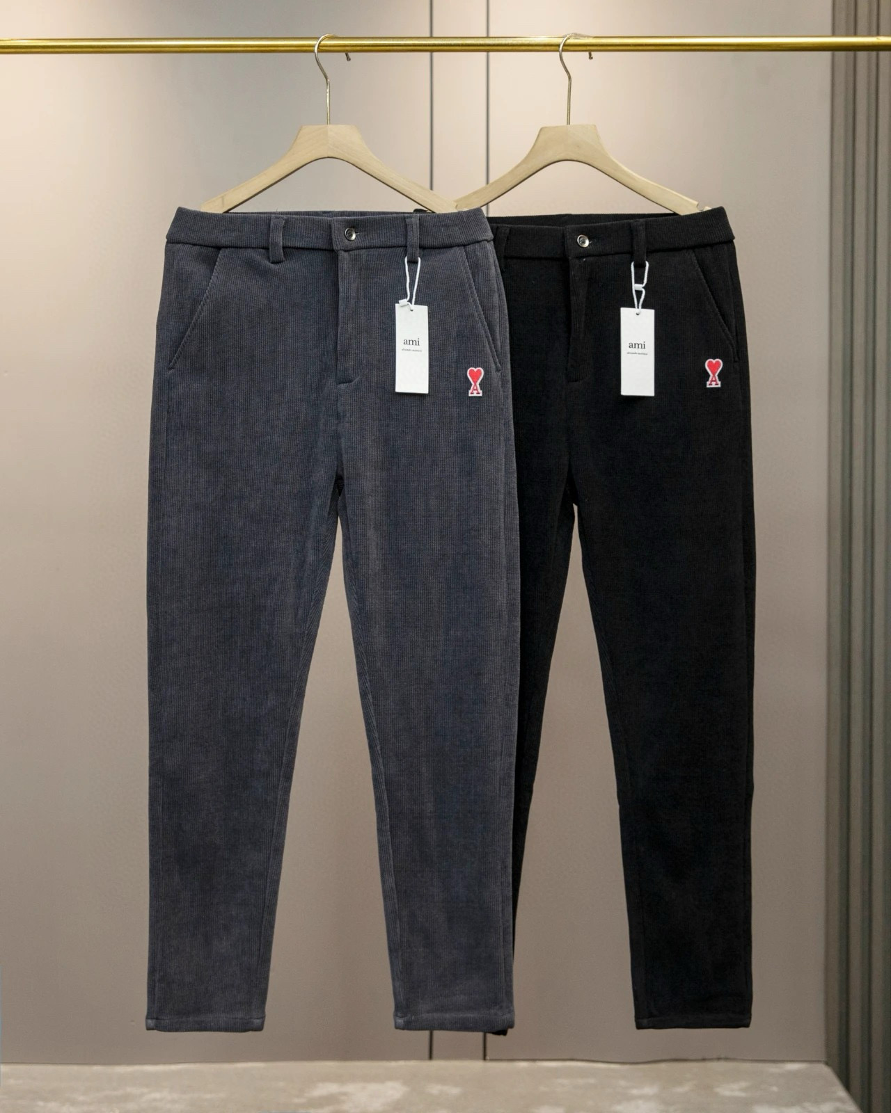 아미 아미리 2컬러 남녀공용 바지