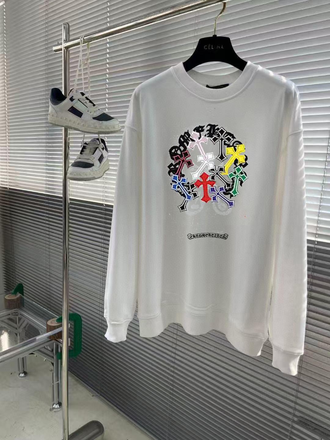 크롬하츠 2컬러 남자 맨투맨 후드티