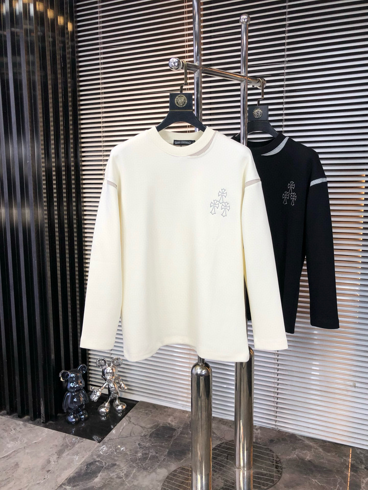 크롬하츠 2컬러 남자 맨투맨 후드티