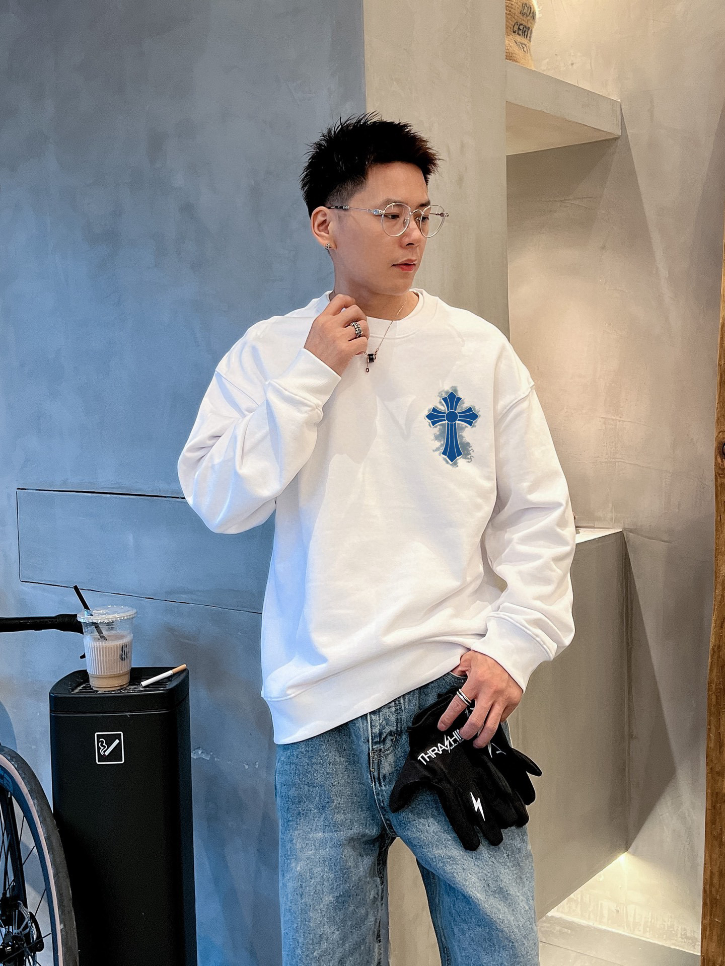 크롬하츠 남자 맨투맨 후드티