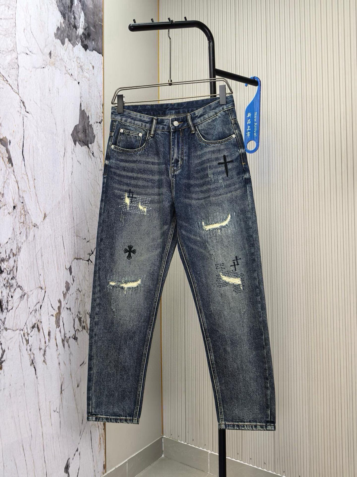 크롬하츠 남자 청바지