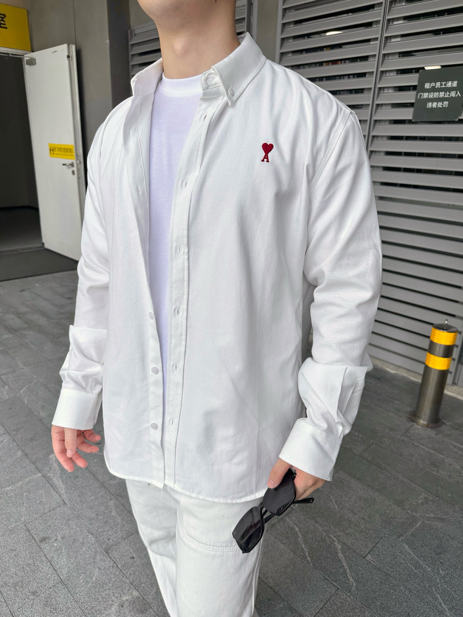 아미 아미리 남녀공용 셔츠