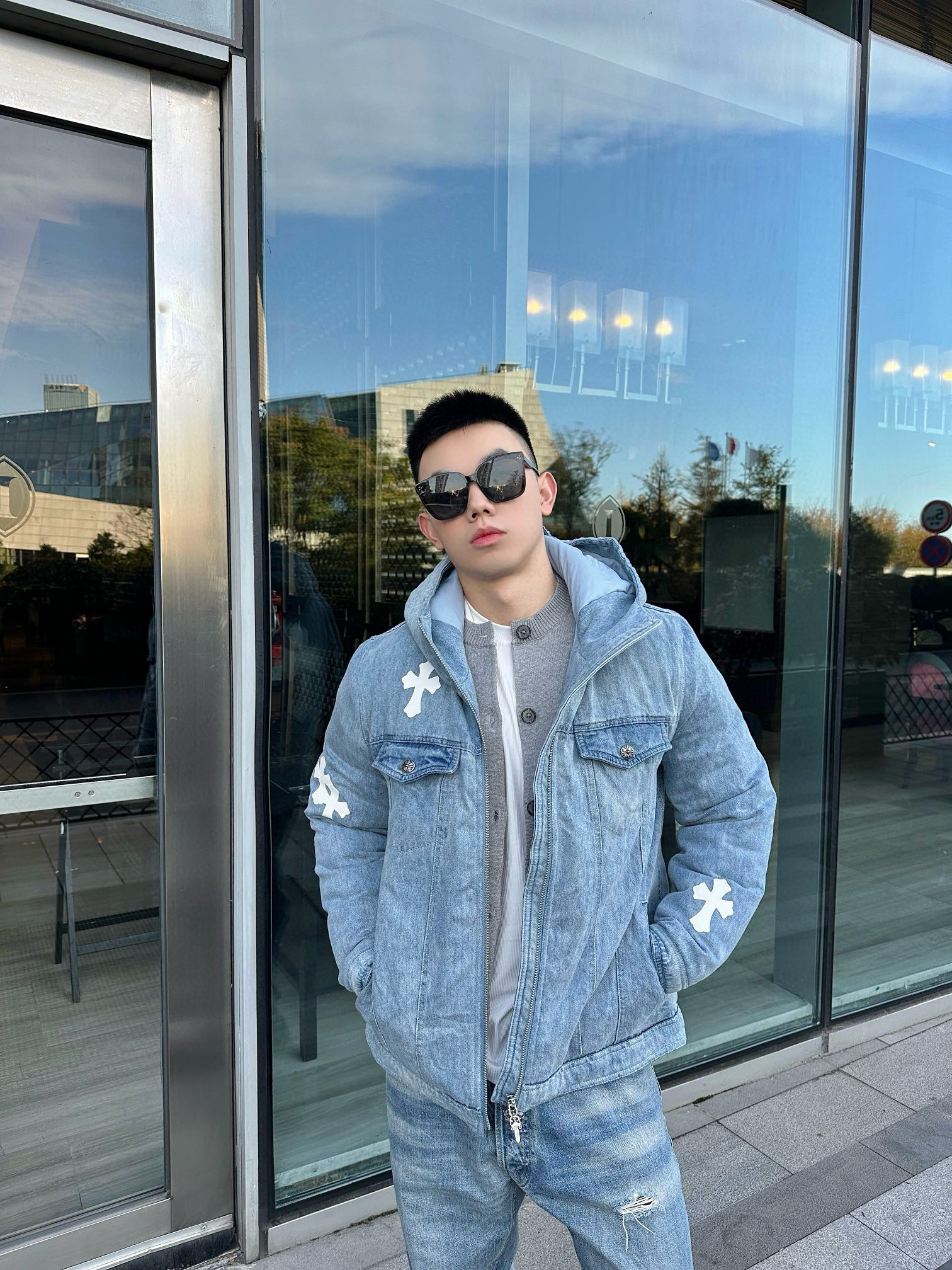 크롬하츠 남자 패딩