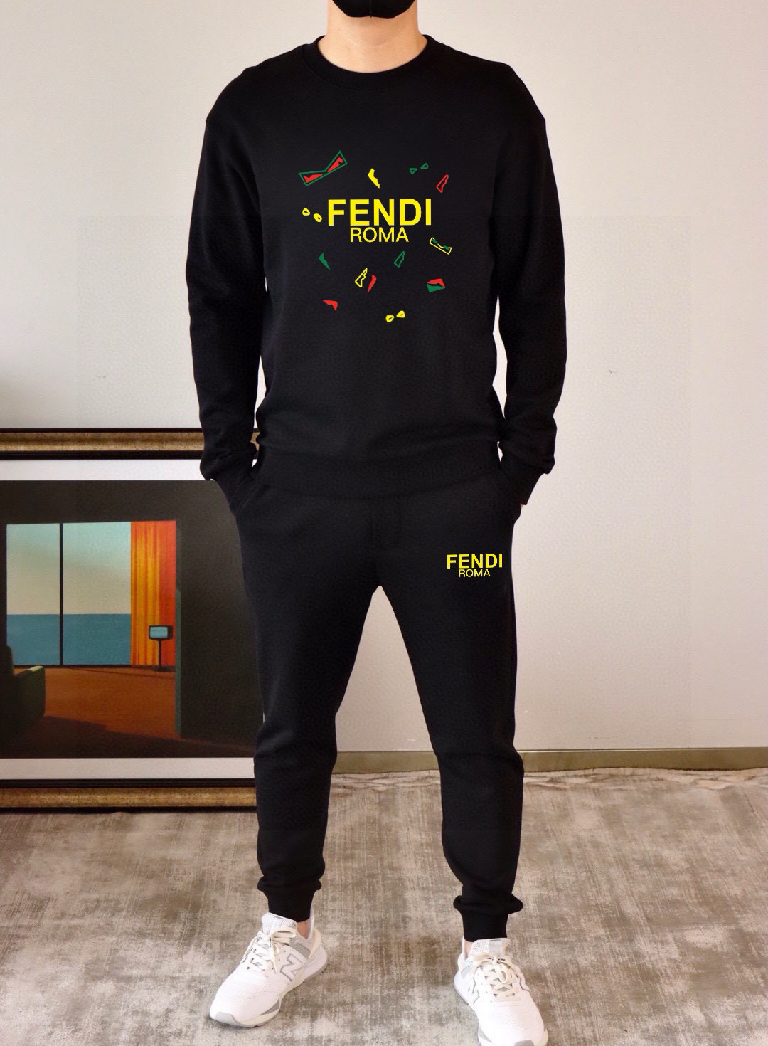 펜디 2컬러 남자 세트