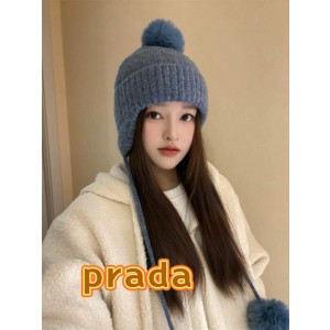 프라다 겨울 모자