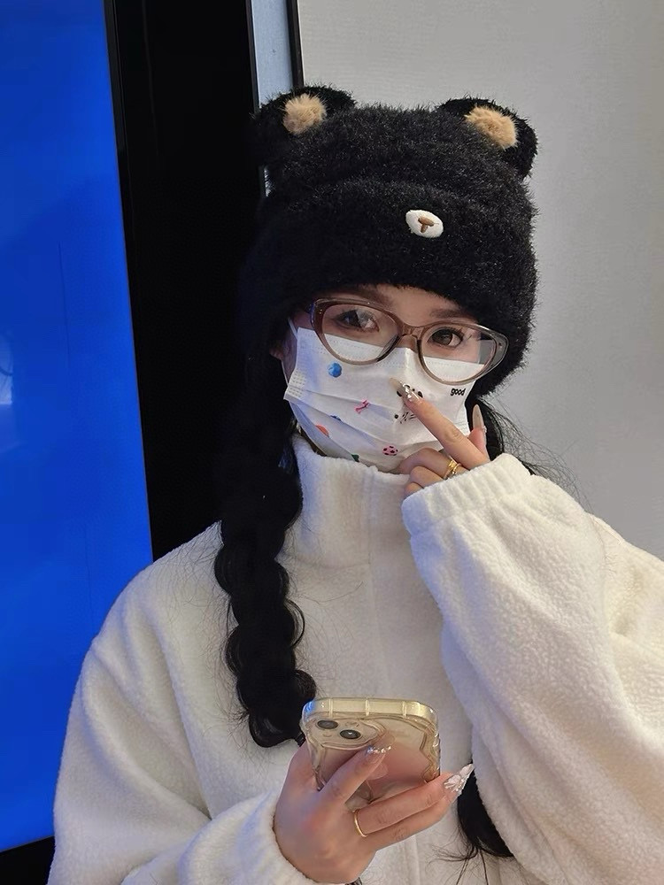 프라다 겨울 모자