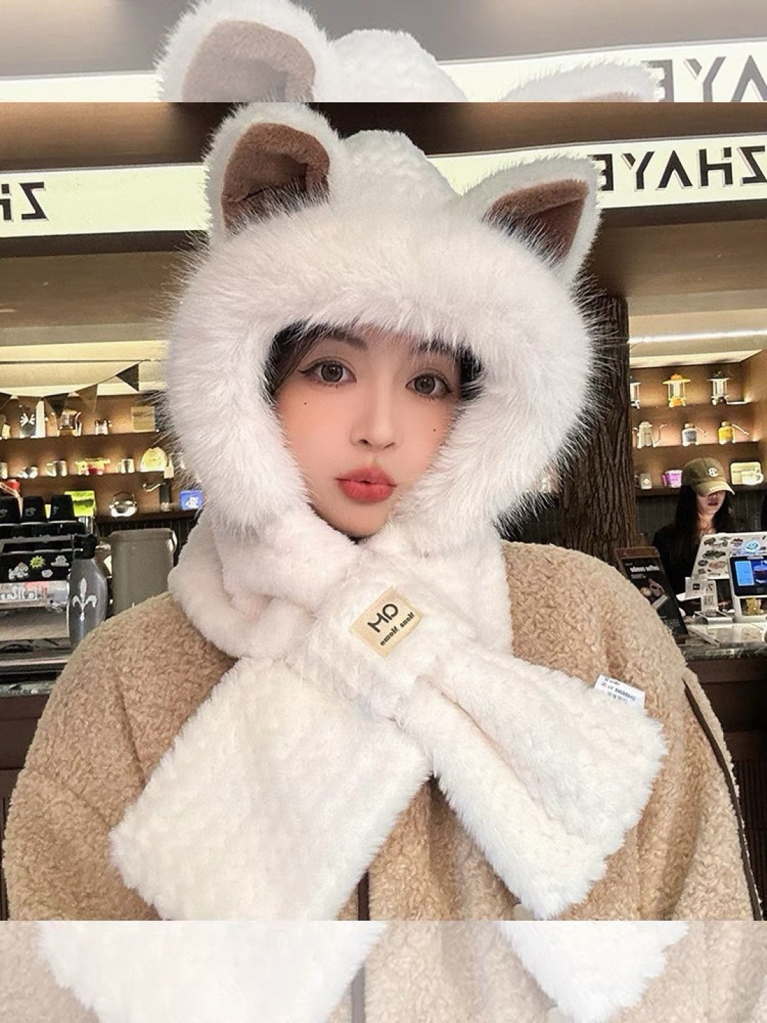 프라다 겨울 모자