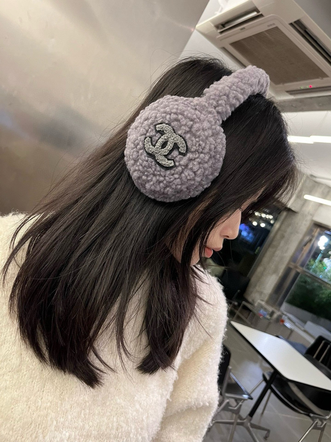 샤넬 겨울 모자