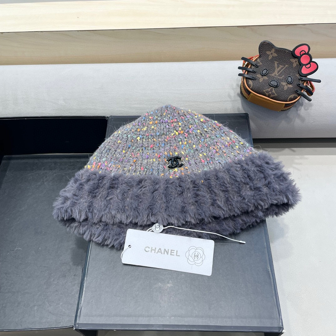 샤넬 겨울 모자