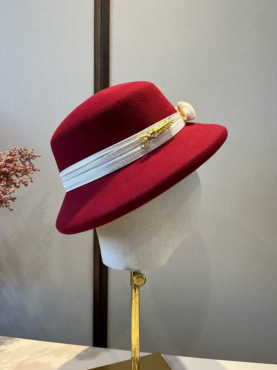 샤넬 겨울 모자