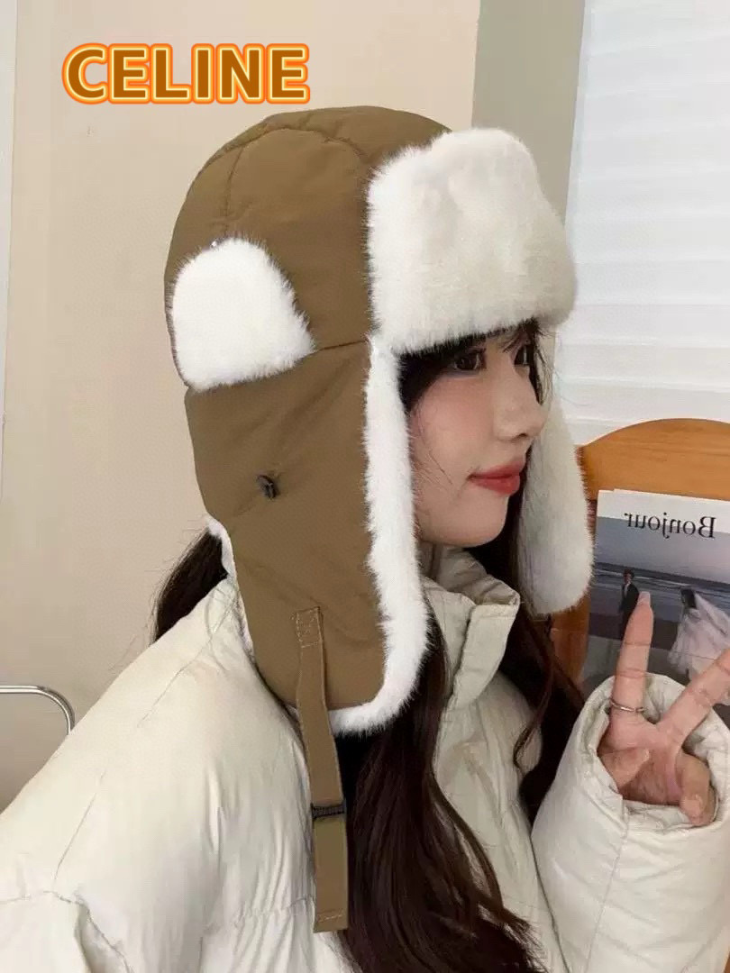 셀린느 겨울 모자