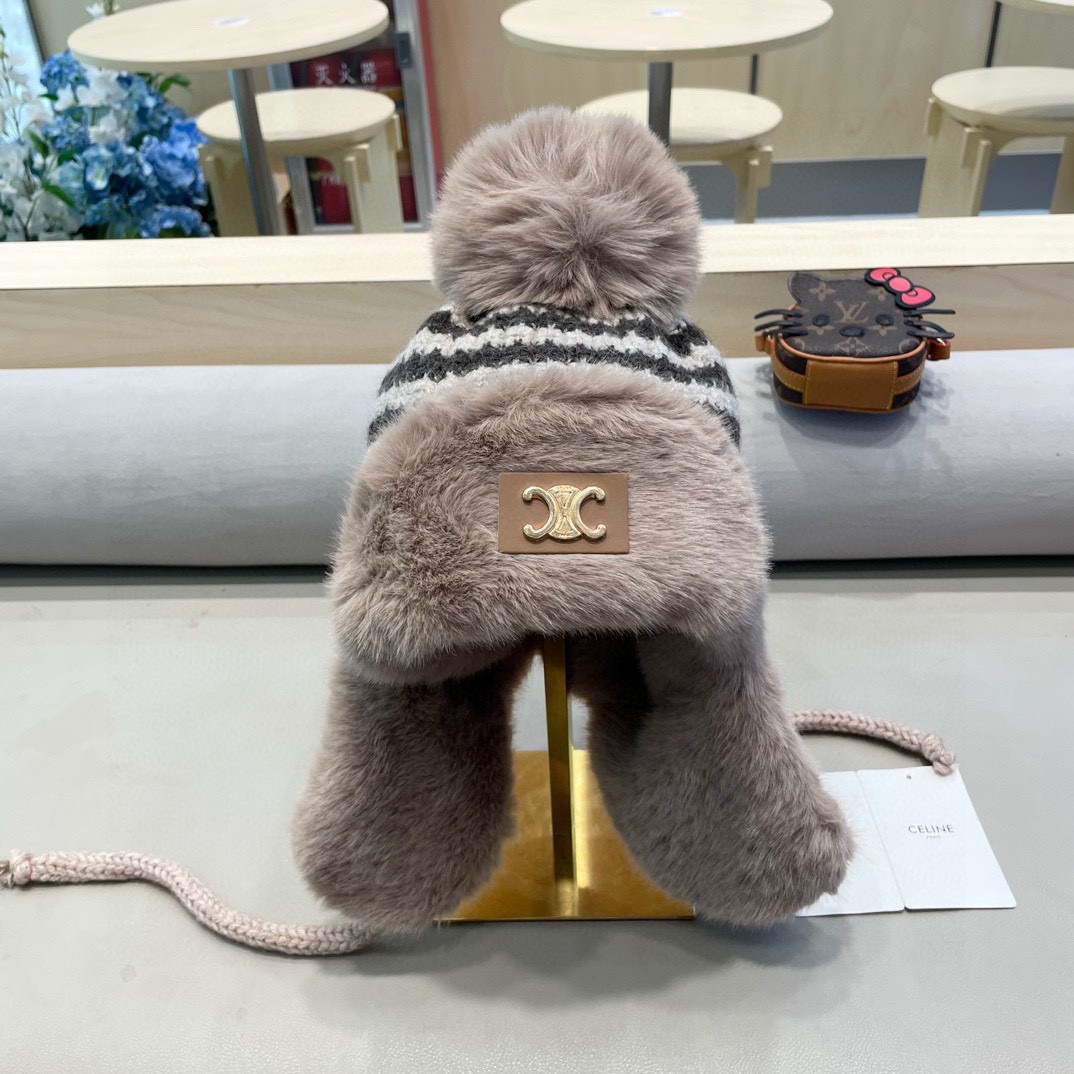 셀린느 겨울 모자