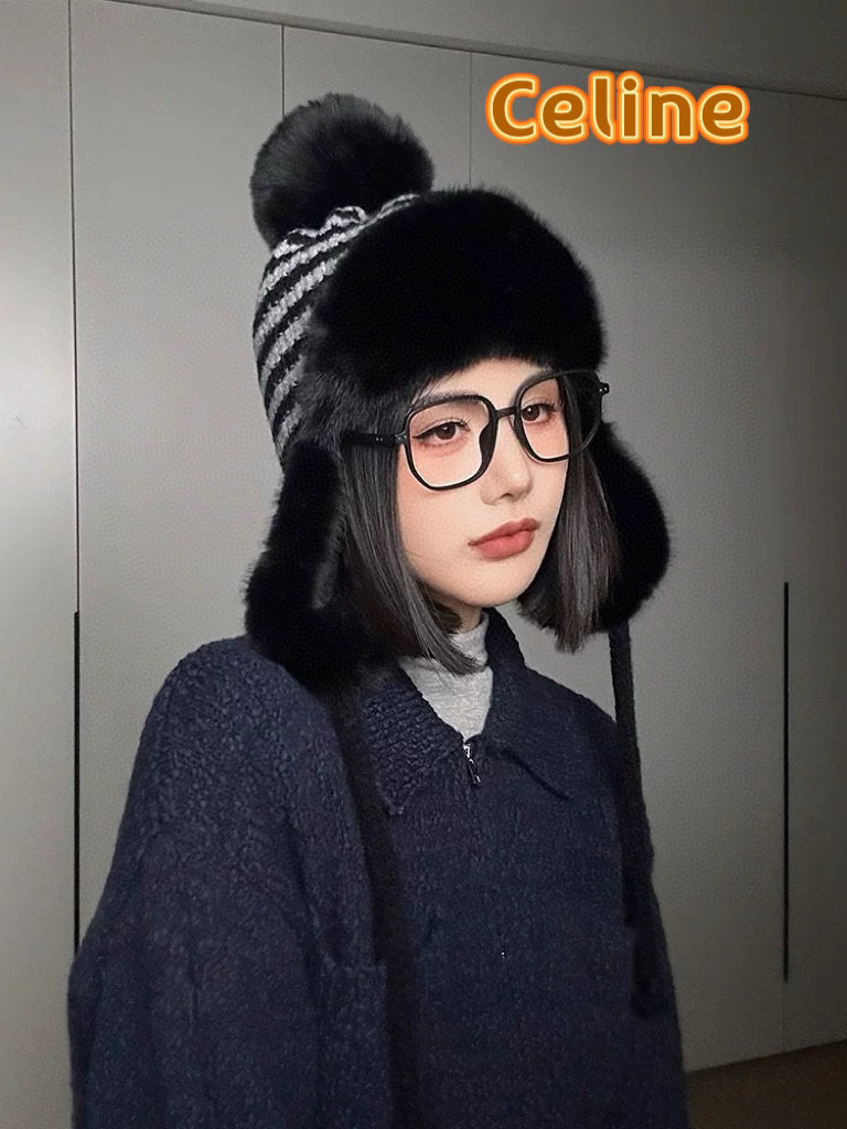 셀린느 겨울 모자