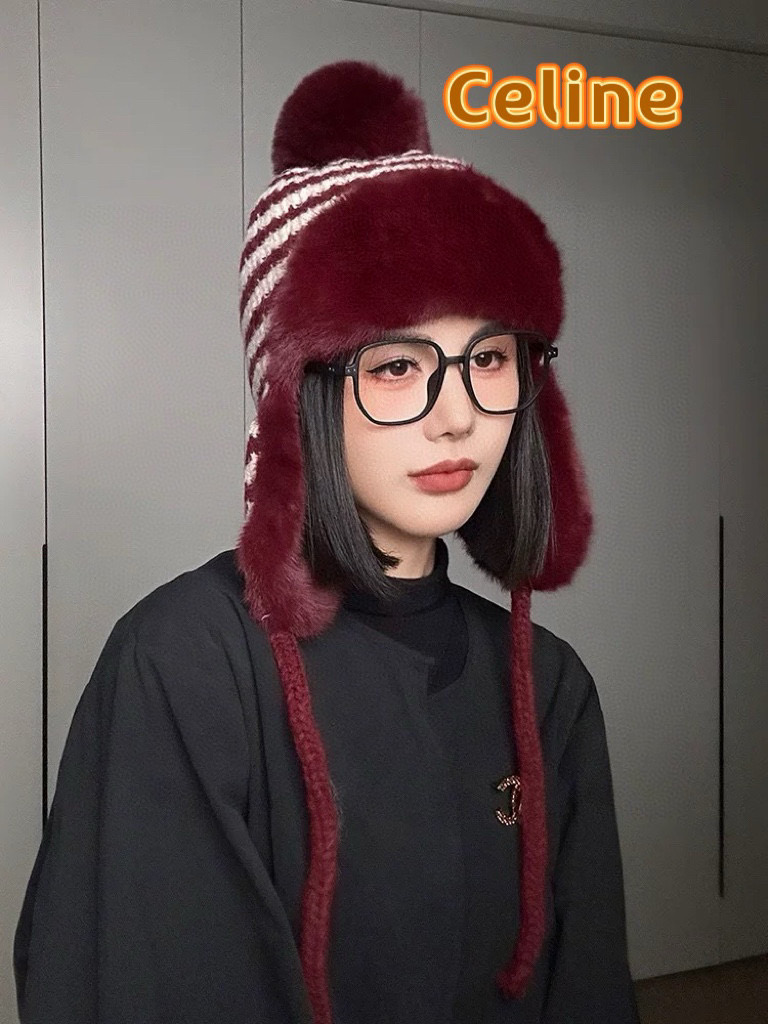 셀린느 겨울 모자