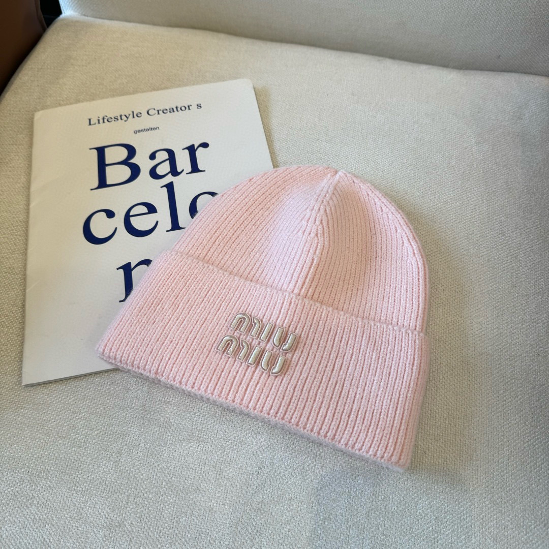 미우미우 겨울 모자