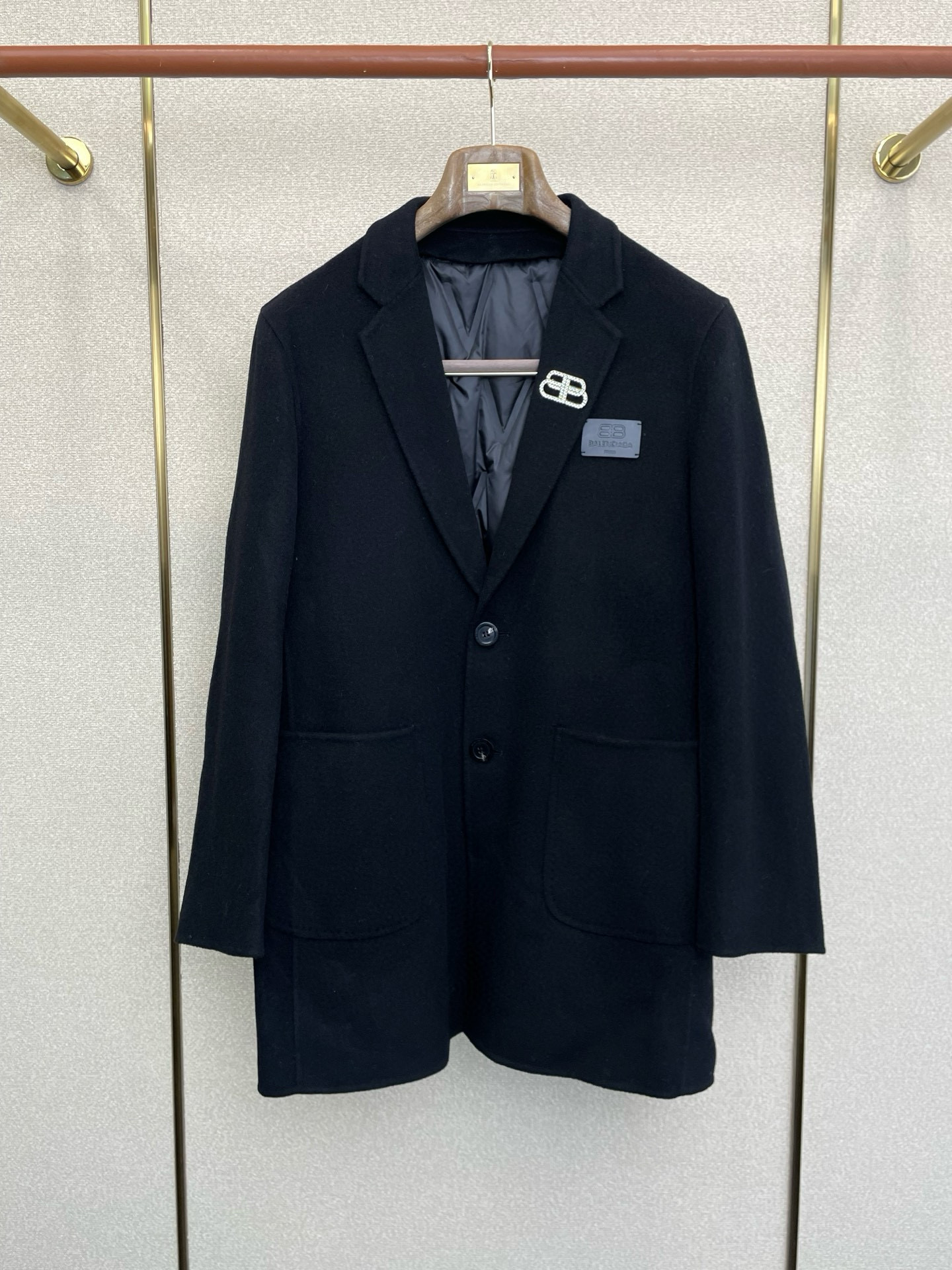 발렌시아가 남자 코트