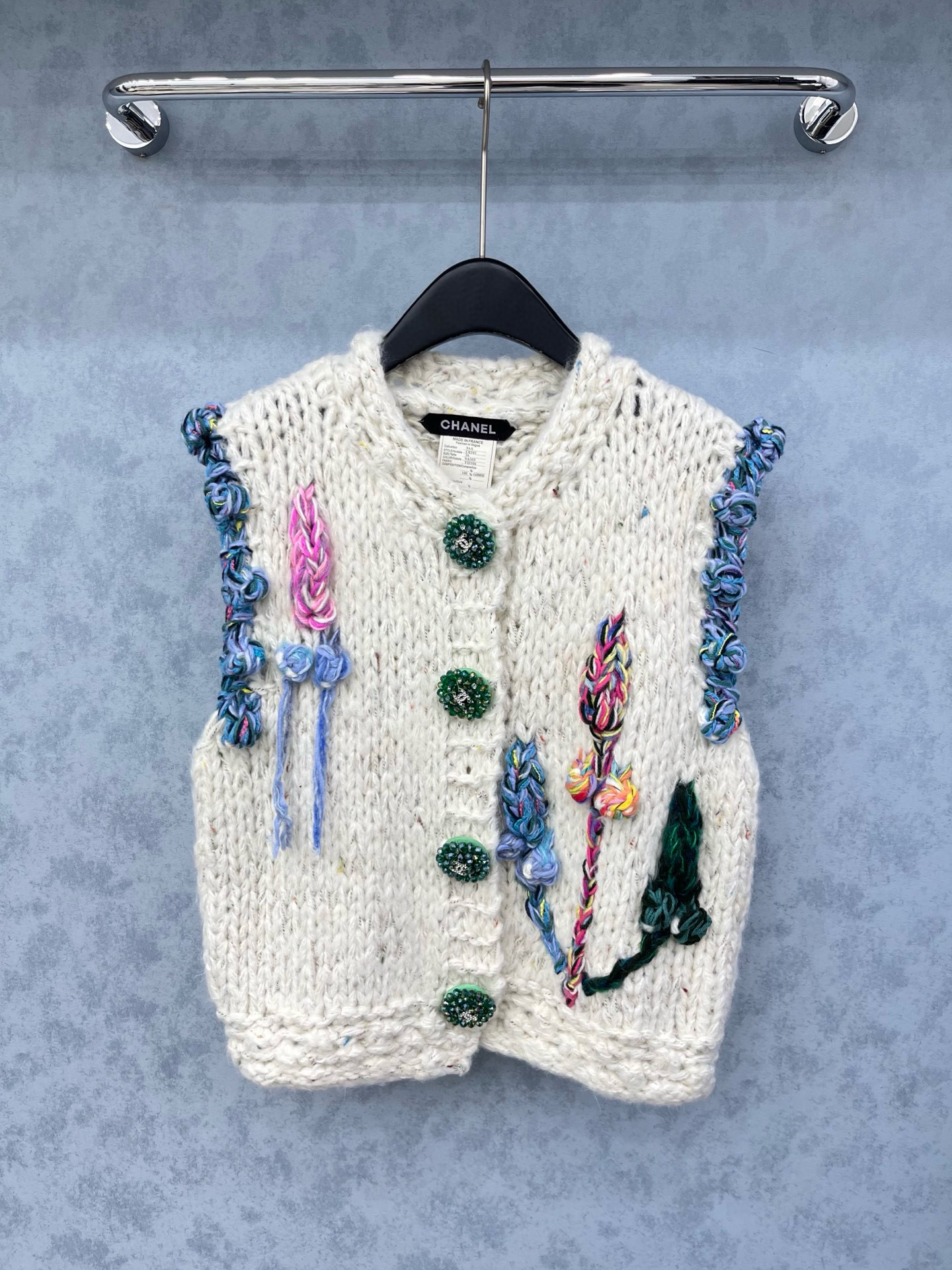 샤넬 여자 조끼