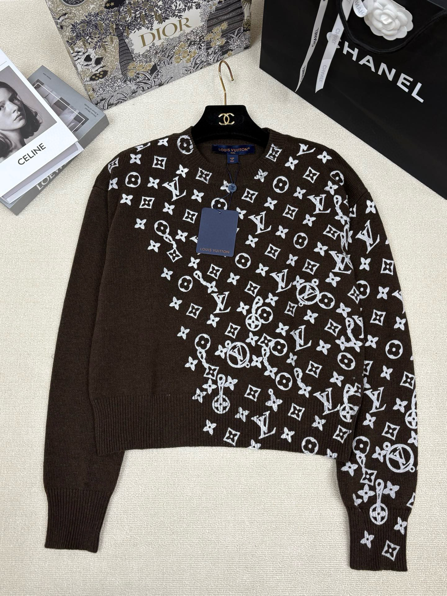 루이비통 여자 니트