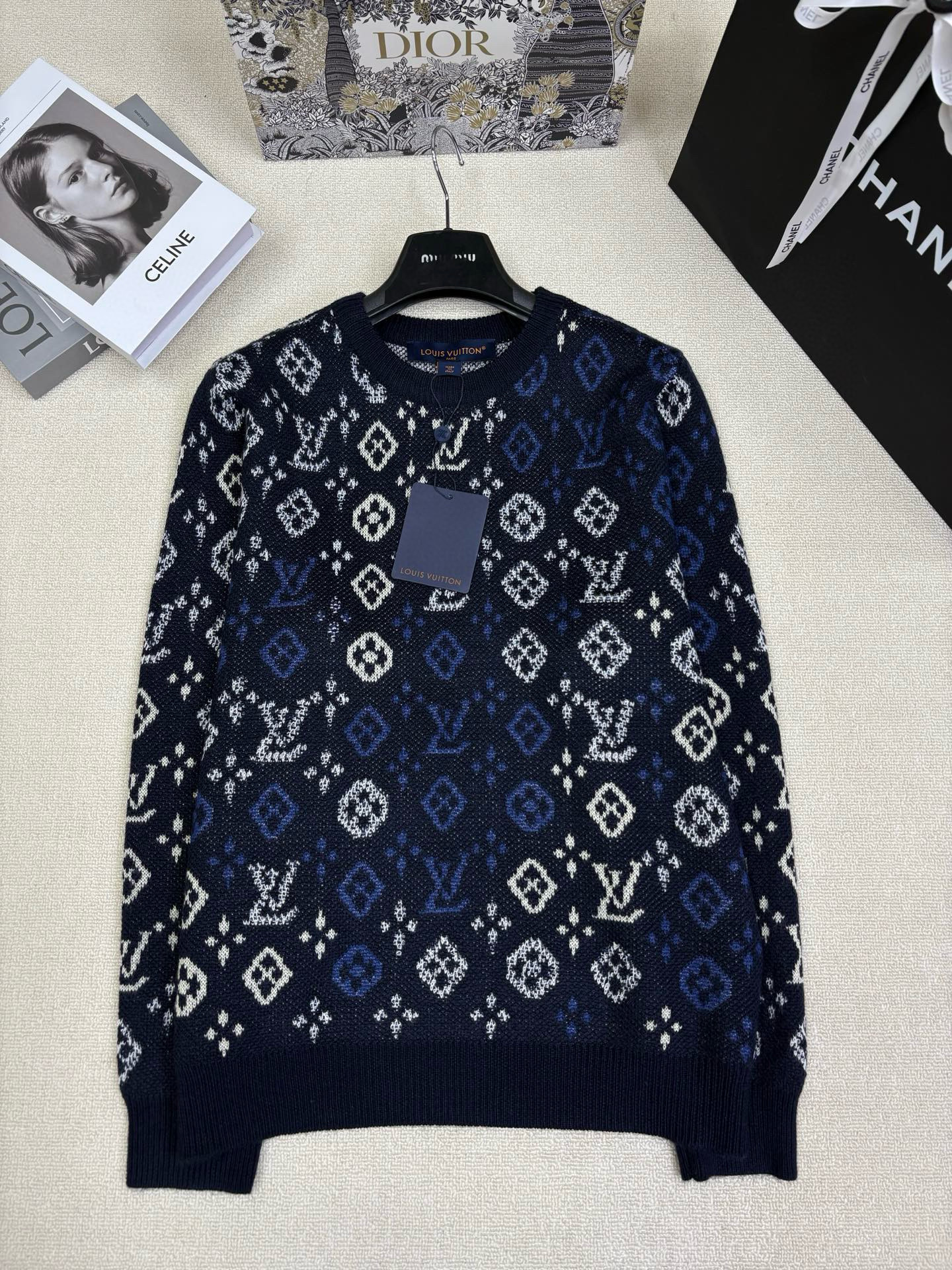 루이비통 여자 니트