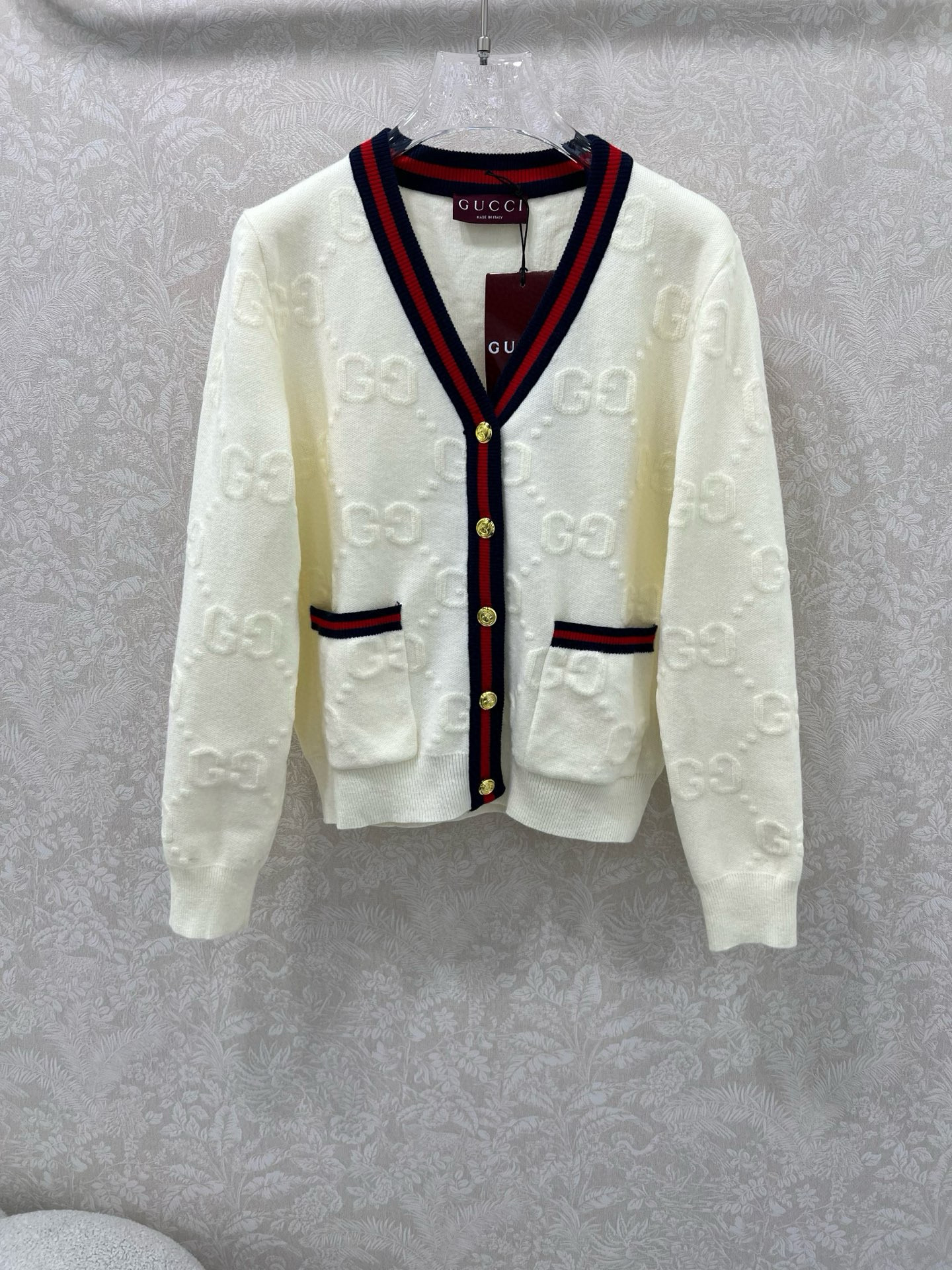 구찌 여자 가디건