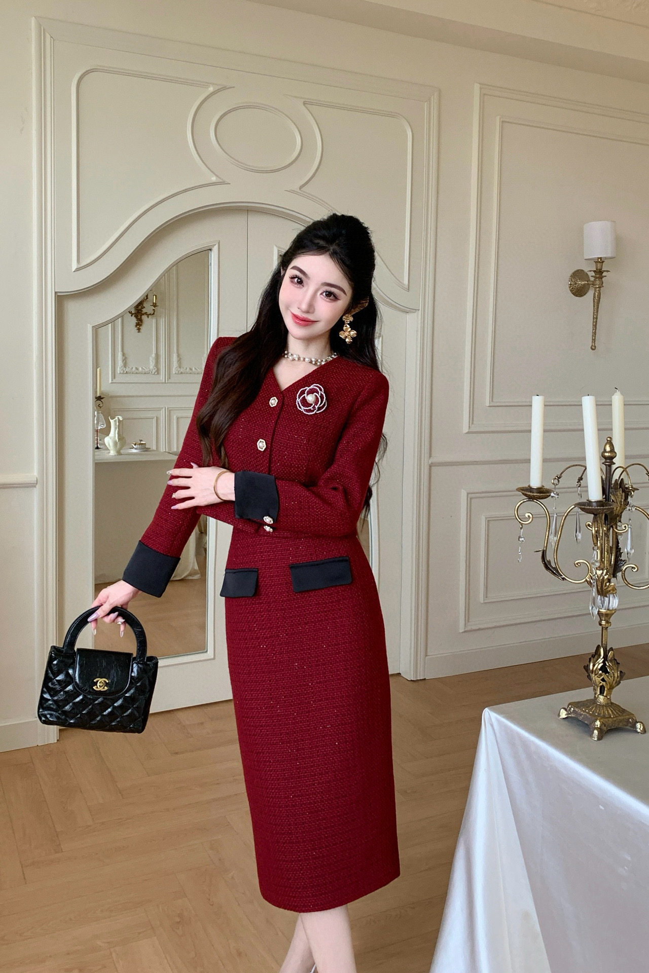 샤넬 여자 세트