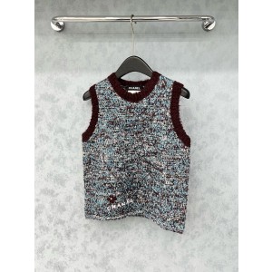 샤넬 여자 조끼