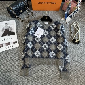 샤넬 2컬러 여자 니트