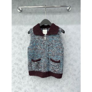 샤넬 여자 조끼