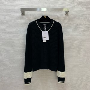 샤넬 2컬러 여자 니트