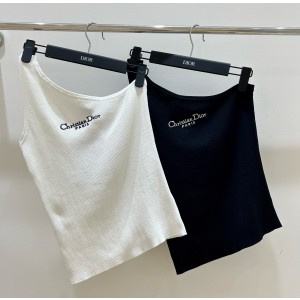 디올 2컬러 여자 조끼