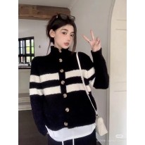 디올 2컬러 여자 가디건