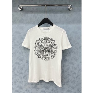 디올 2컬러 여자 반팔