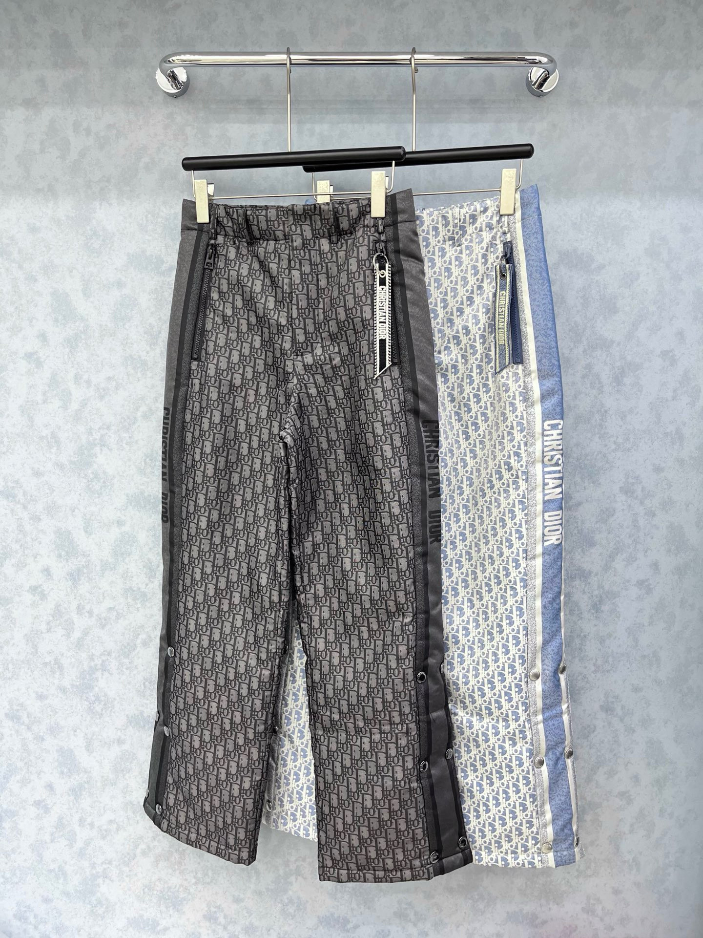 디올 2컬러 여자 바지